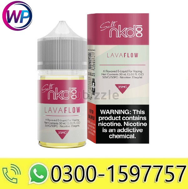 Lava Flow NKD Salt E-Liquid In Charsadda = 03001597757