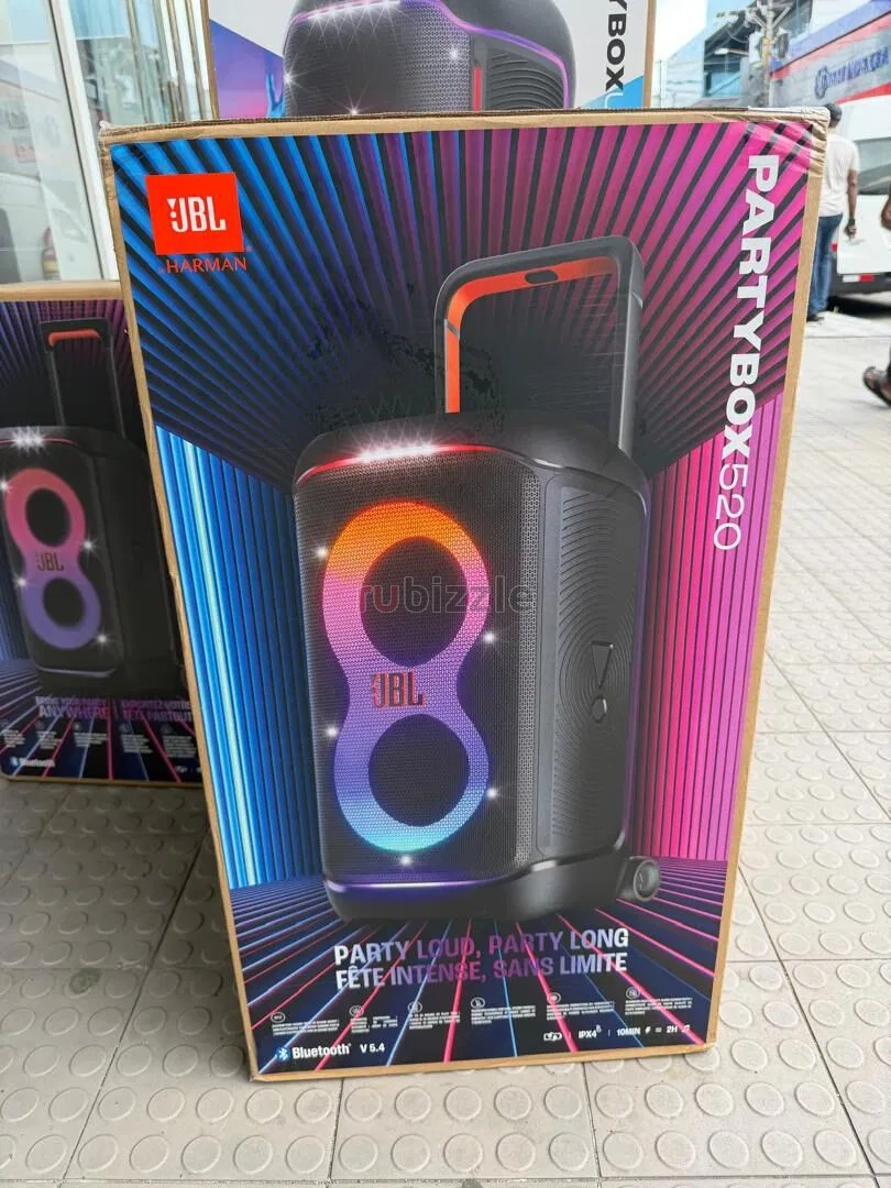 Altavoz portátil Bluetooth para fiestas JBL PartyBox 520