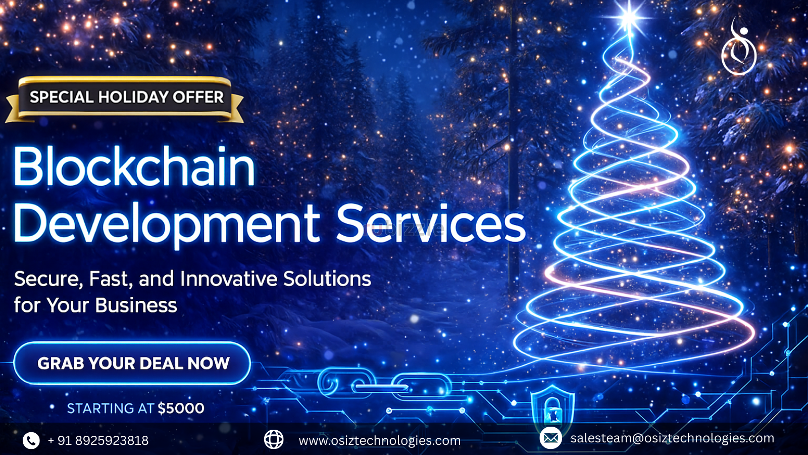 Professional Blockchain Software Development Starting at $5000 – Osiz