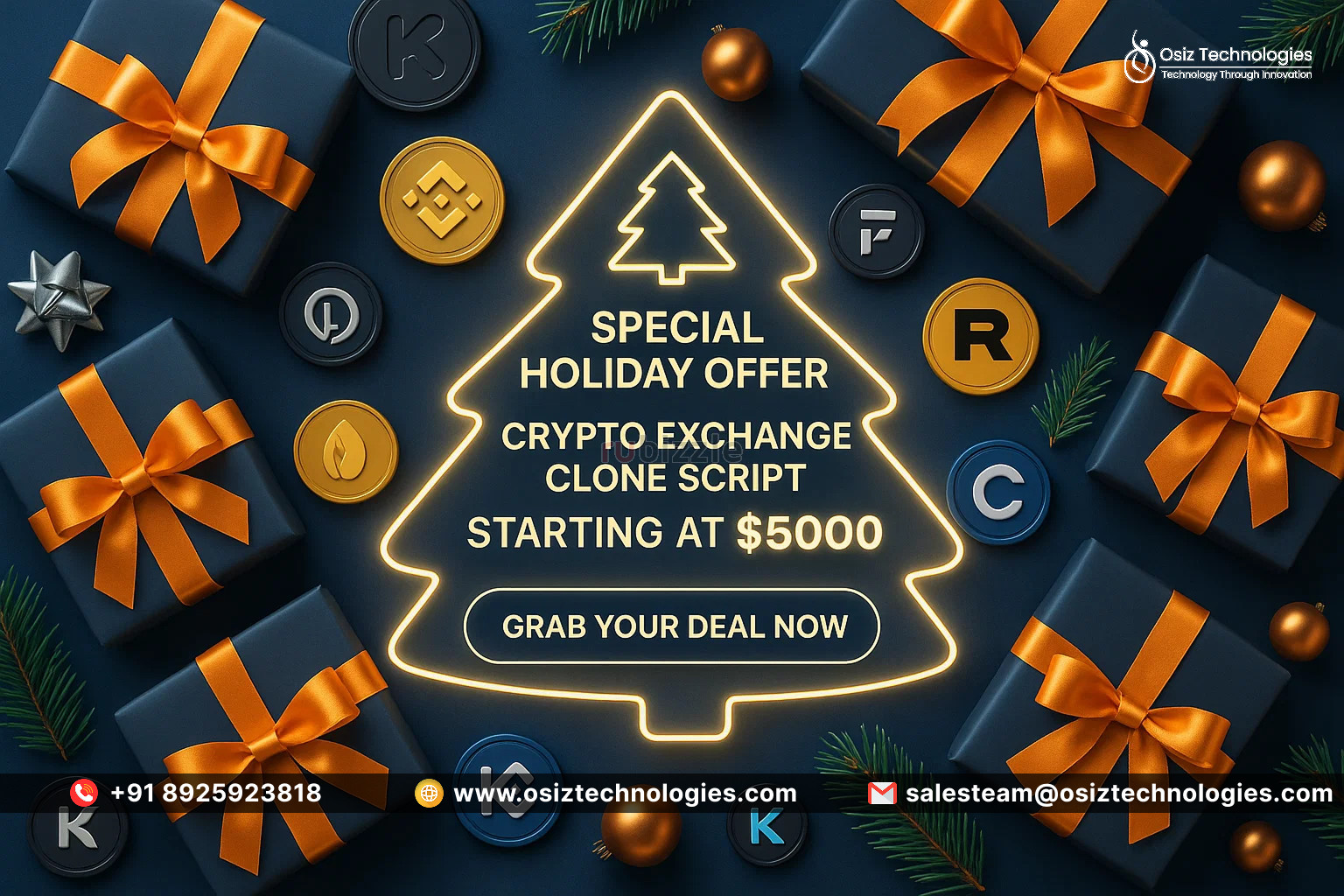 Special Holiday Offer – Crypto Exchange Clone Script Starting at Just